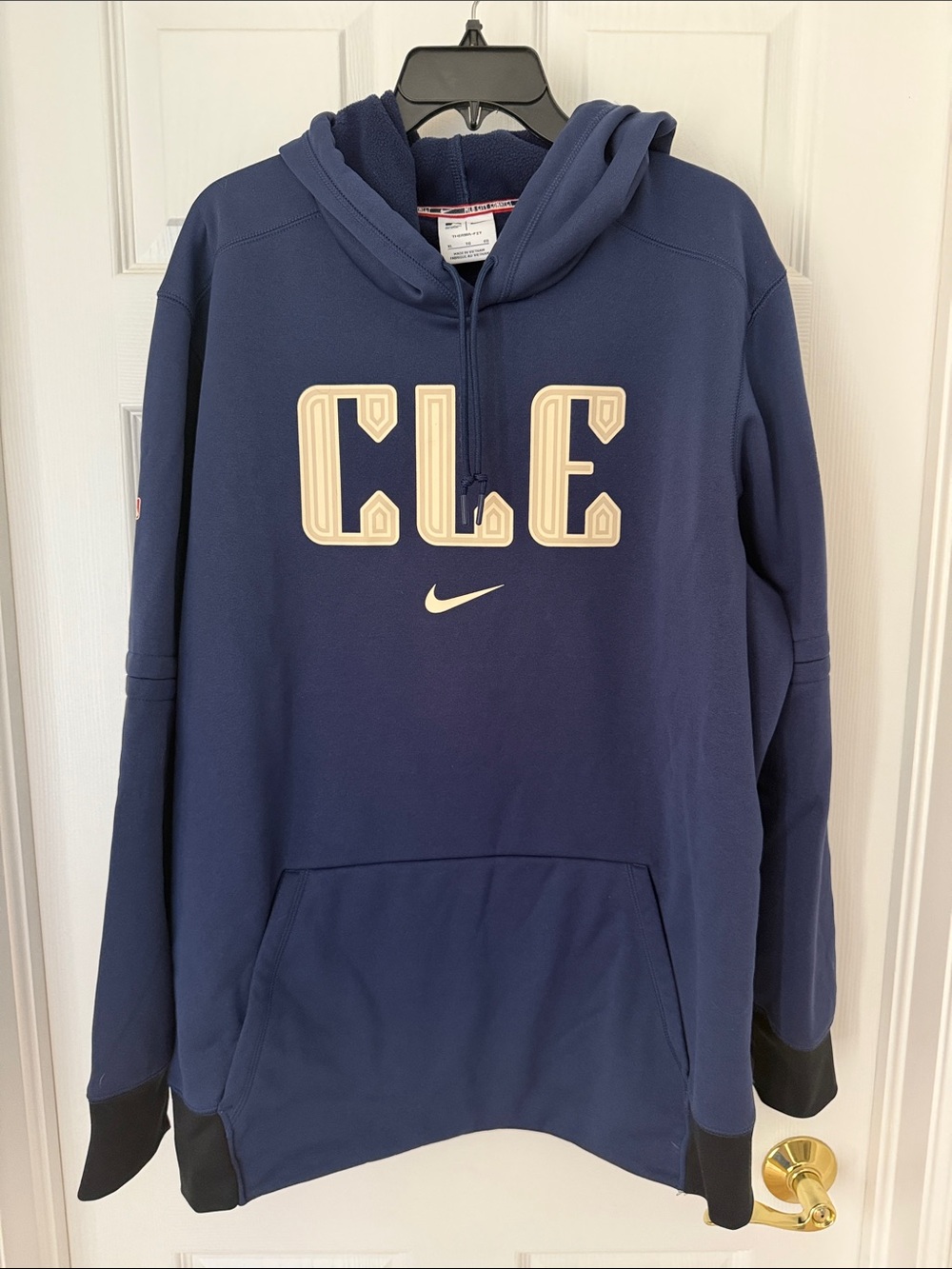 Nike Cleveland Guardians City Connect Therma-FIT Hoodie XL MLB Authentic